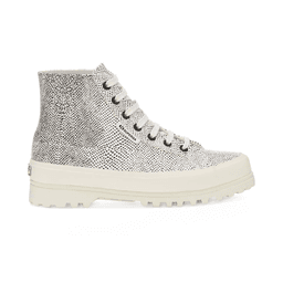 Zapatilla 2341 Alpina Micro Snake White Black Blanco 39