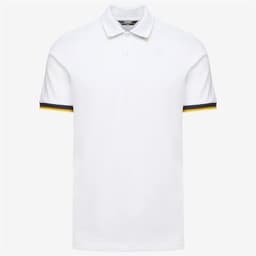 Polera K-Way Men Vincent White Blanco XL
