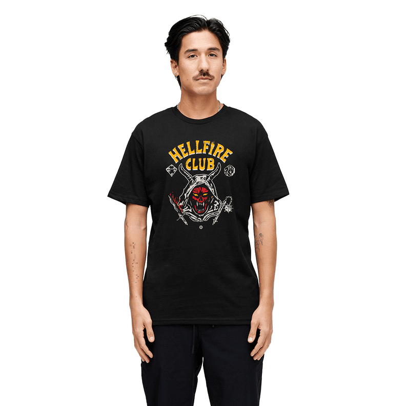 Polera Stance Hellfire Club Black Negro XL