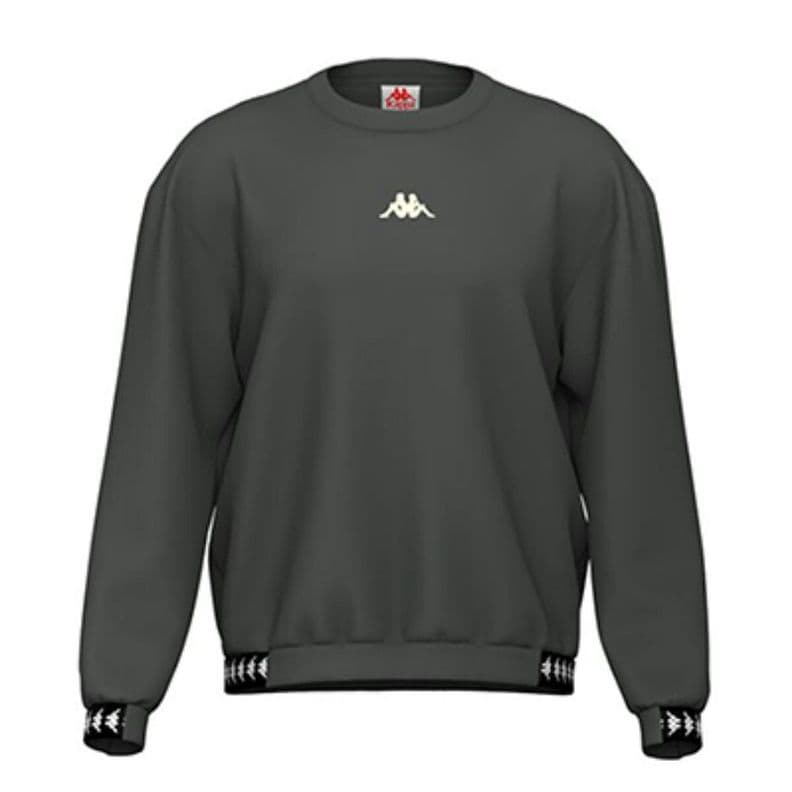Poleron Kappa Men Banda Erondo Grey Gunmetal Black Gris XL
