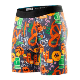 Boxer Men Stance Ode To Cali Brief Multi Naranjo L