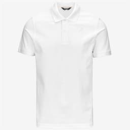 Polera K-Way Men Amedee Pique White Blanco M