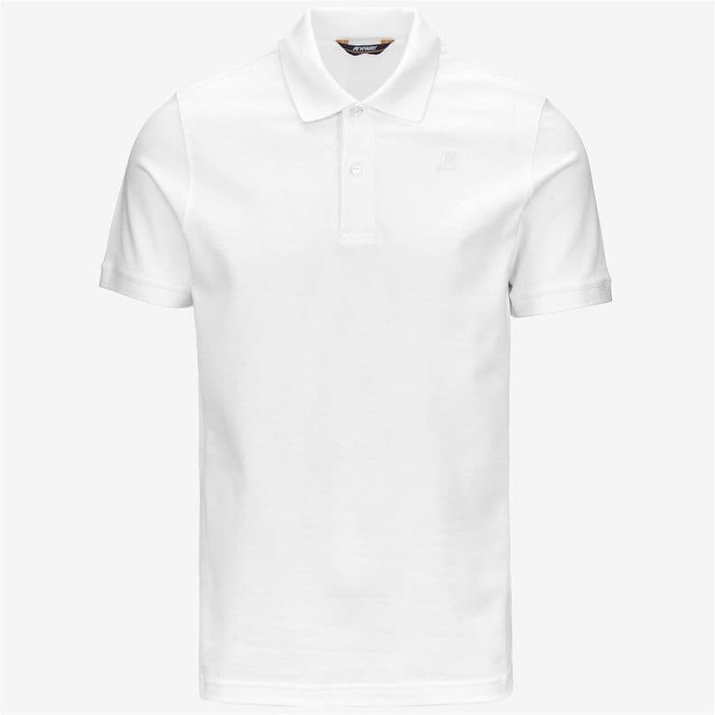 Polera K-Way Men Amedee Pique White Blanco XL