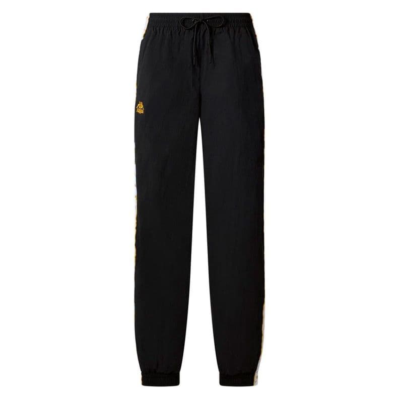 Pantalon Kappa Women Banda Nara Black Gold White Negro S