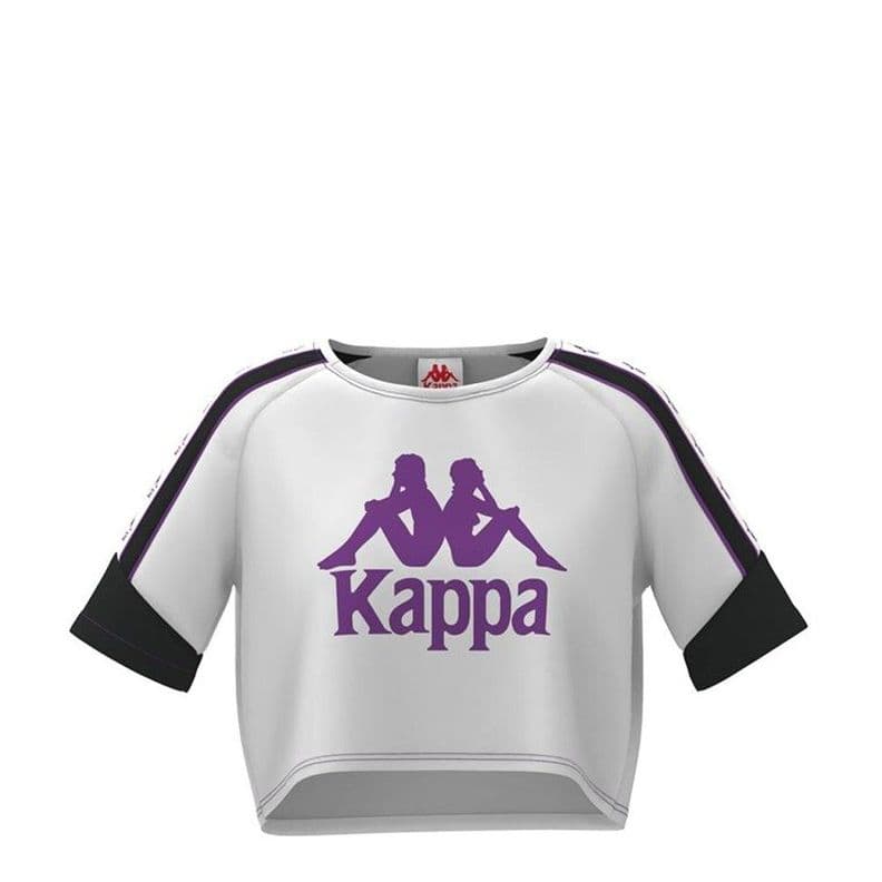 Croptop Authentic Women Finni White Black Violet Blanco XL