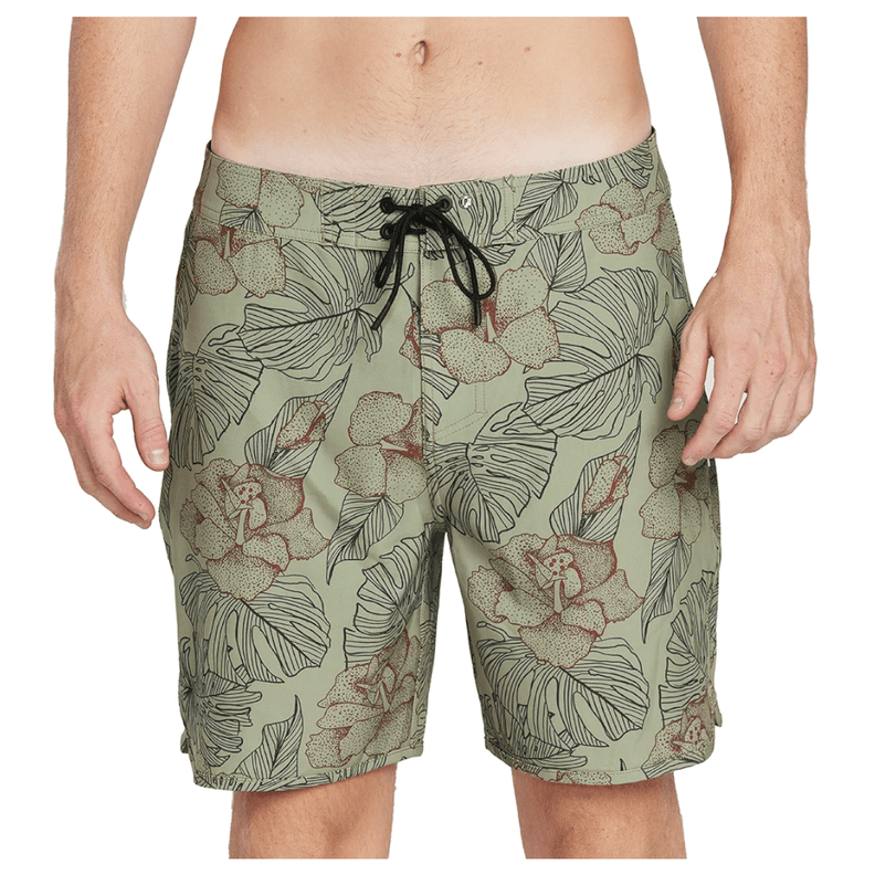 Traje de bano Men IPD Rockys 18" 83 Fit Moss Verde 34