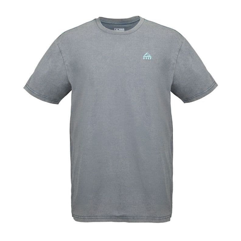 Polera Reef Men Just Passing Through Blue Grey Azul M