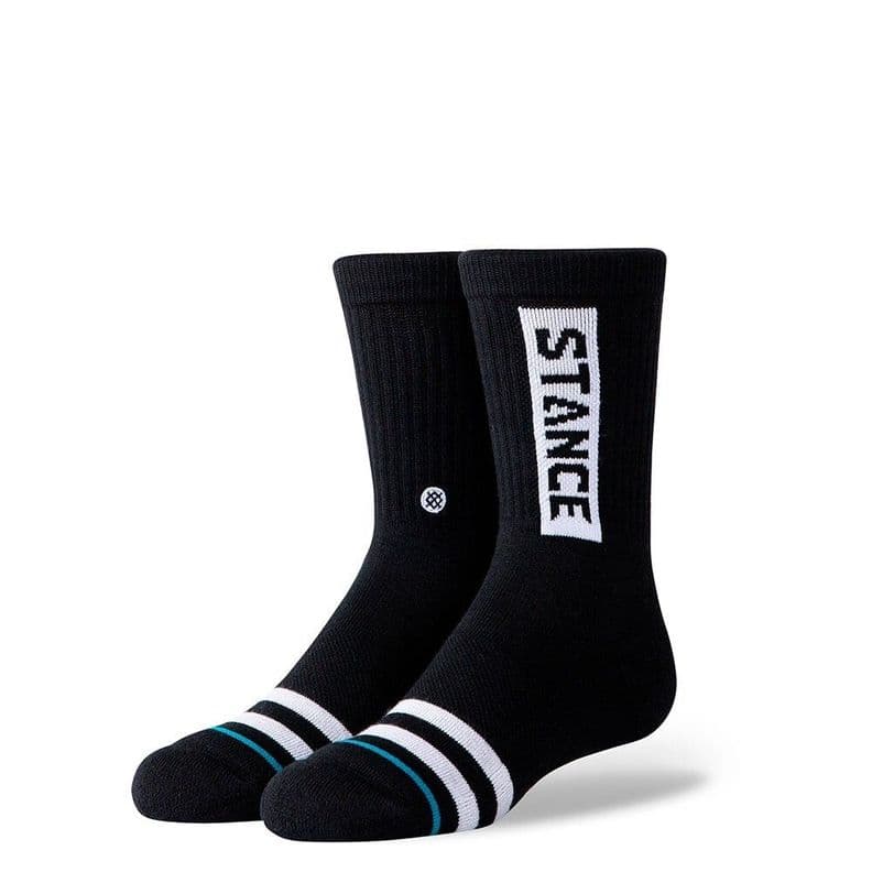 Stance Sock Kids OG ST Black Negro L