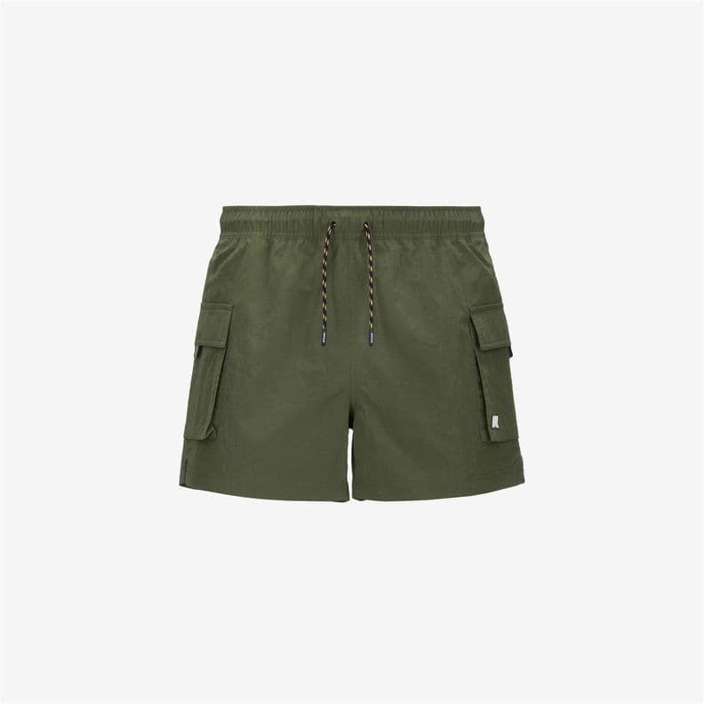 Traje de Bano K-Way Men Mellow Mini Ripstop Green Cypress Verde XL