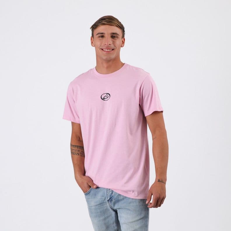 Polera Reef Men Easy Clean Pink Rosado S