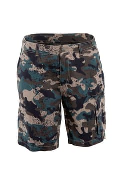 Bermuda Kids Cargo Camo Verde 16