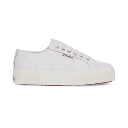 Zapatilla 2740 Platform Nappa White Silver Blanco 37
