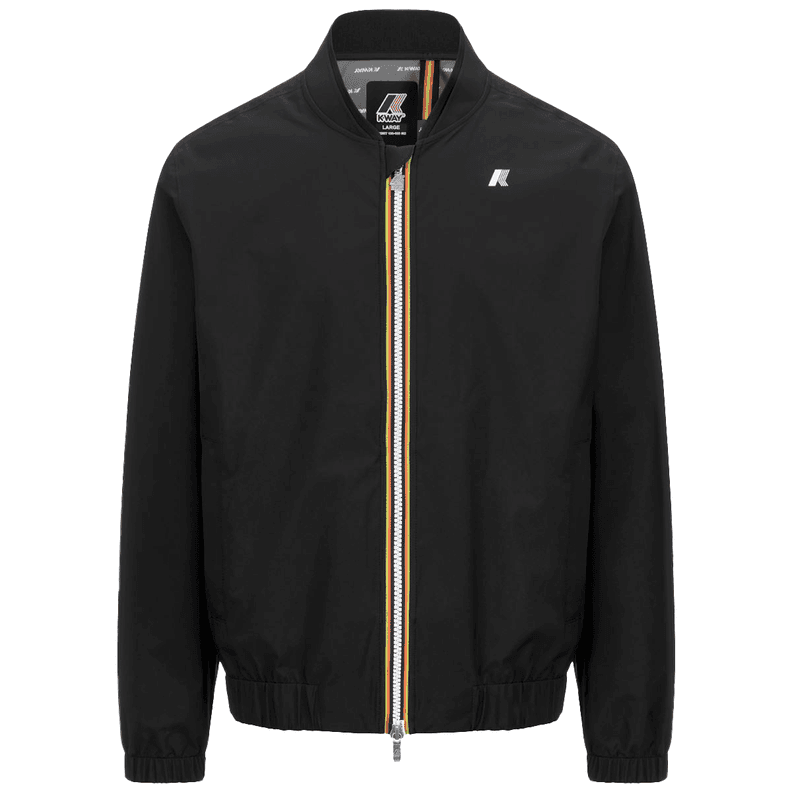 Chaqueta Men Impermeable Aurene Stretch Dot Black Pure Negro L