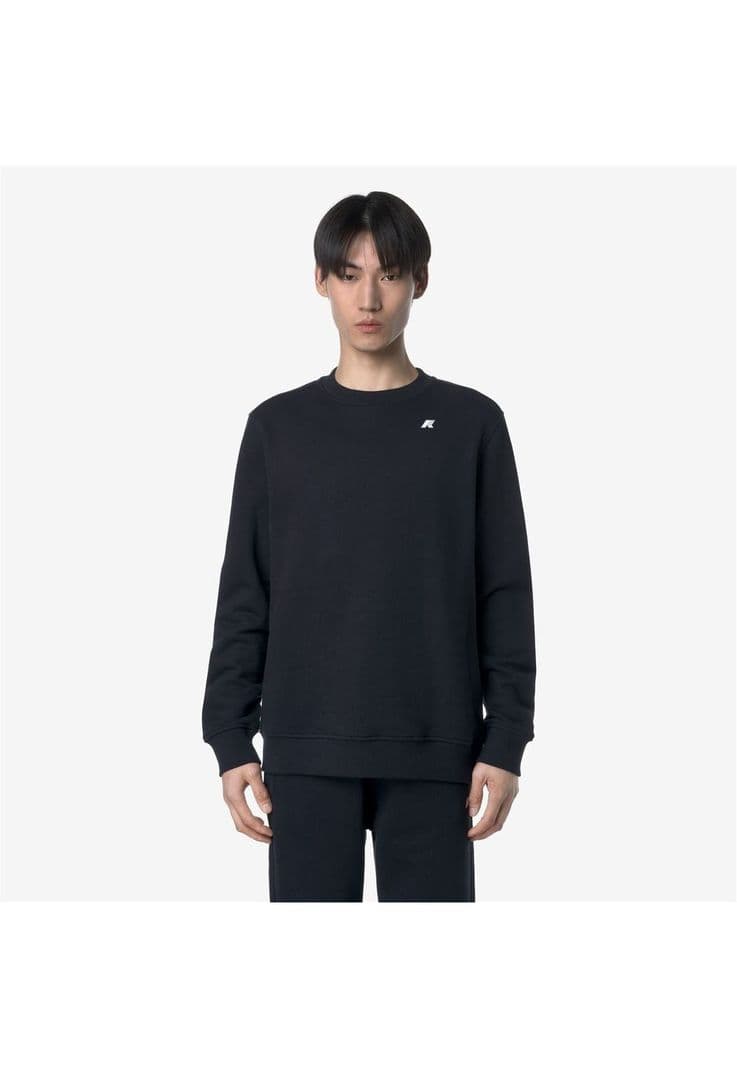 Poleron K-Way Men Baptiste French Terry Blue Depth Azul M