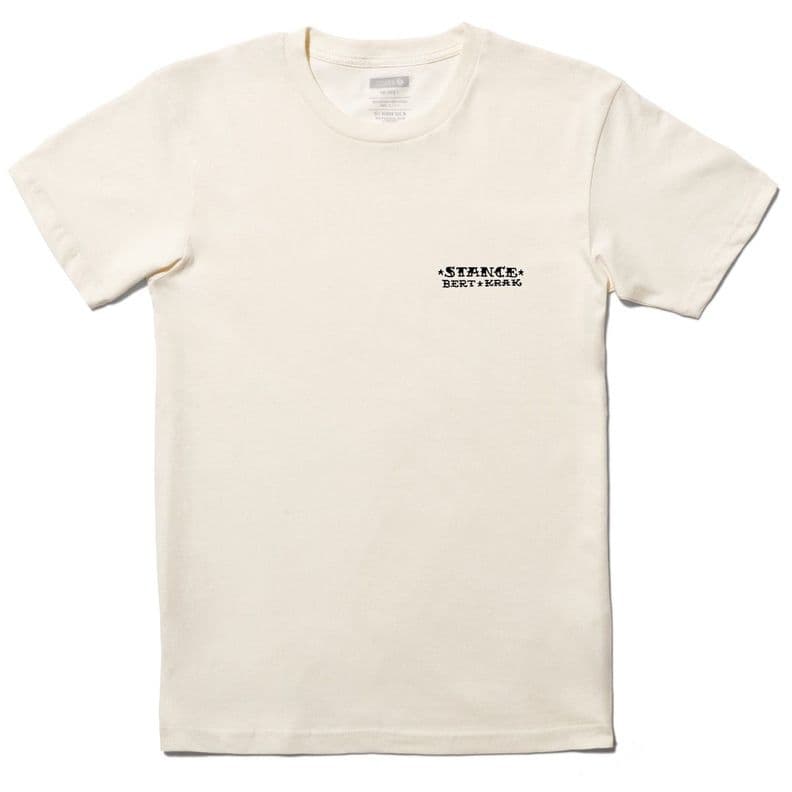 Polera Stance Bert Krak Canvas Beige XXL