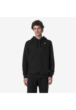 Poleron K-Way Men Barnie French Terry Black Pure Negro XL