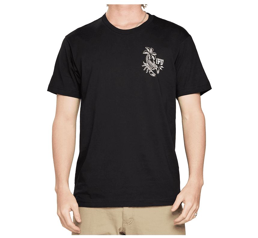 Polera Men IPD Duality Soft Washed Black Negro L