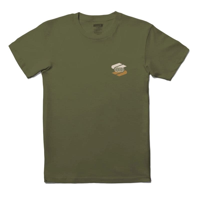 Polera Stance Worldwide Olive Verde XXL
