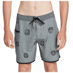 Traje de bano Men IPD Brainwarp 18" 83 Fit Gray Gris 32