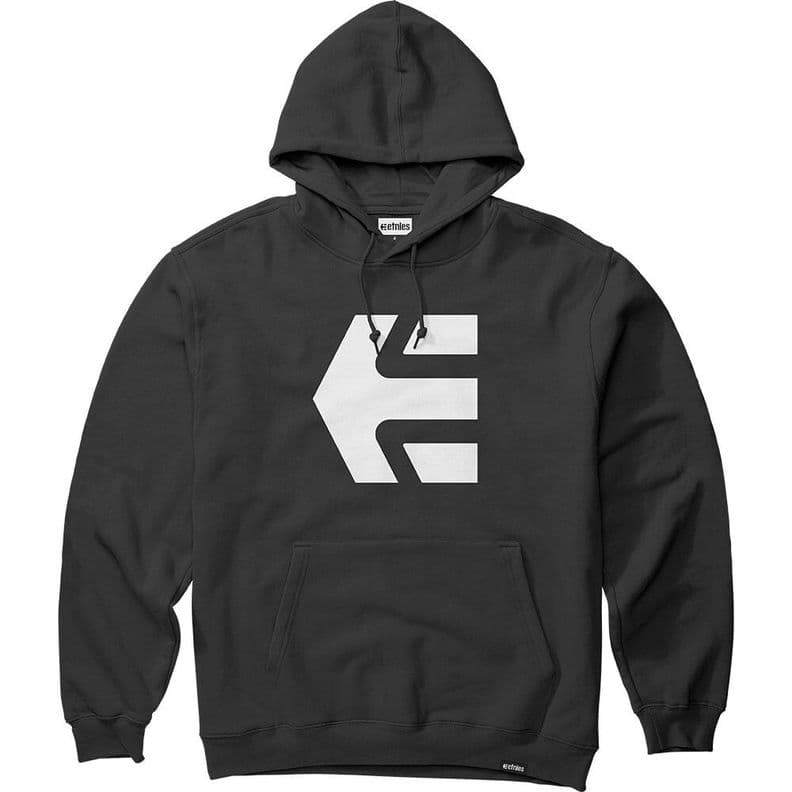 Poleron Classic Icon Hoodie Black White Etnies Negro L