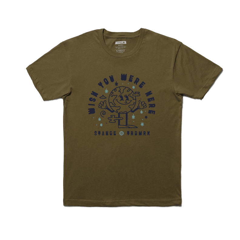 Polera Men Galaxy Army Verde M