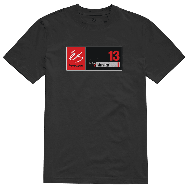 Polera Muska 13 Black Negro S