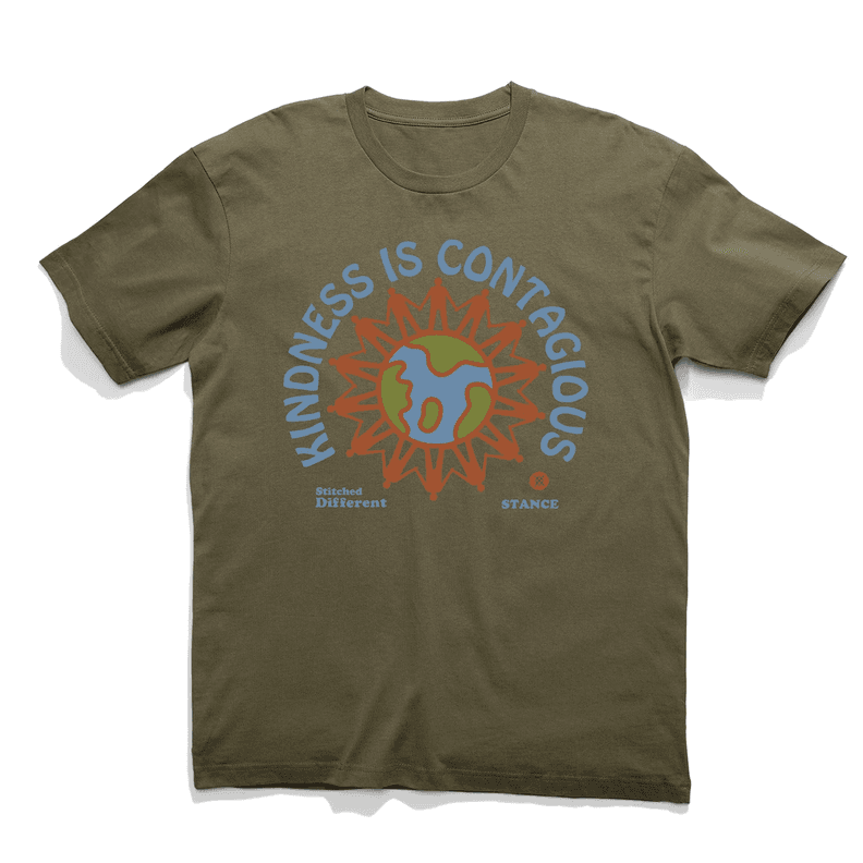 Polera Globalist Army Verde S