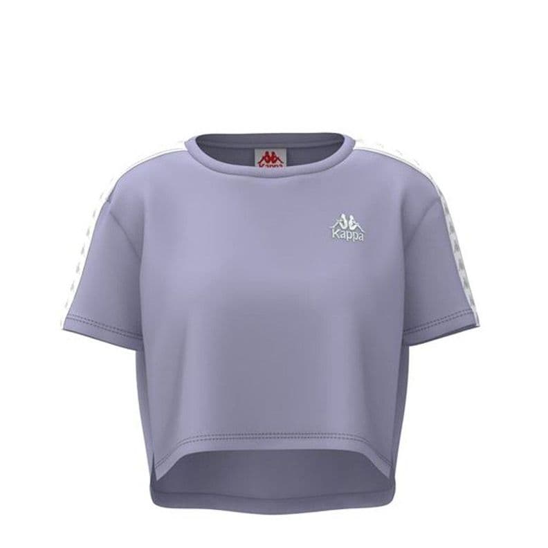 Polera Crop 222 Banda Apua Women Lil White Morado XL