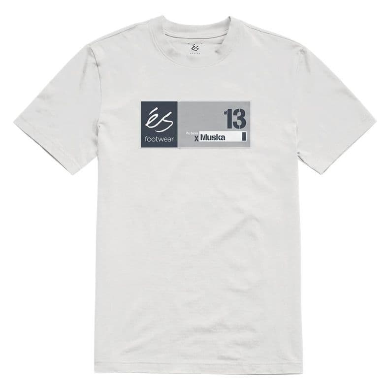 Polera Muska 13 White Blanco S