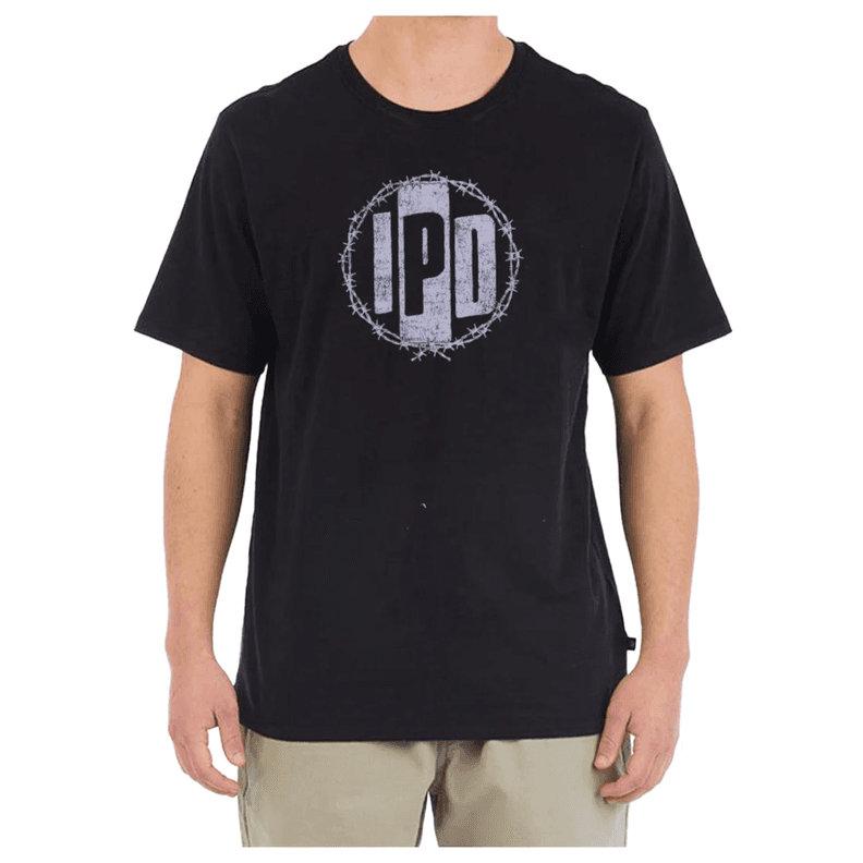 Polera Men IPD Barbs Black Negro XL