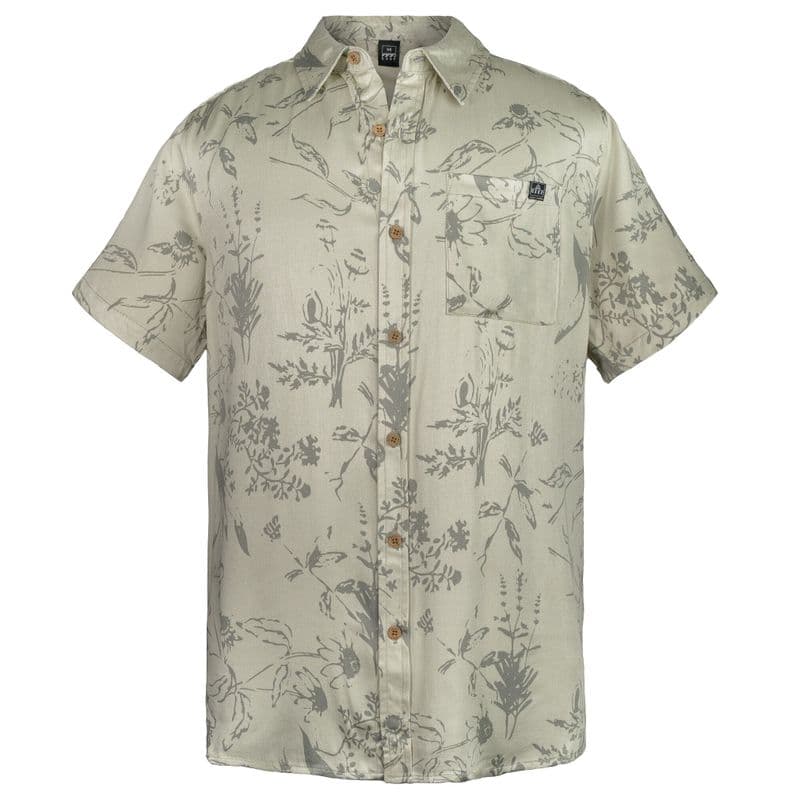 Camisas M/C Reef Hombre Verde Claro XL