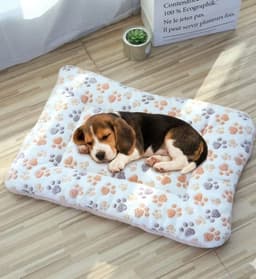 Alfombrilla Suave para Mascotas Perros Gatos Manta Acolchada Felpa 100x70cm