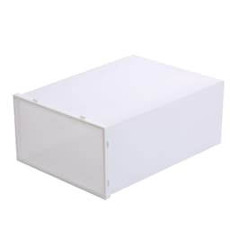 Caja organizadora de zapatos 33x24x13 cm Blanco