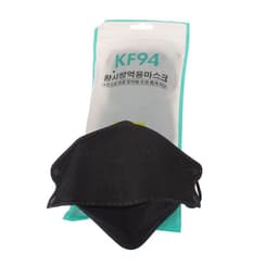 Pack 10 Mascarillas KN94 Negro Via Franca Unisex