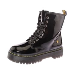 Botin Negro/Amarillo Via Franca Mujer 35