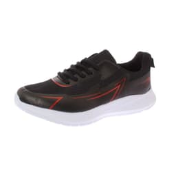 Zapatilla Negro/Rojo Via Franca Hombre 40
