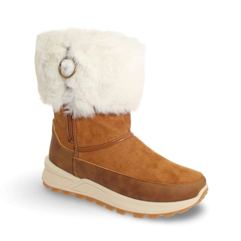 Bota Invernal Cafe Claro Via Franca Mujer Art: 5PG5366-12CAMEL Camel 36