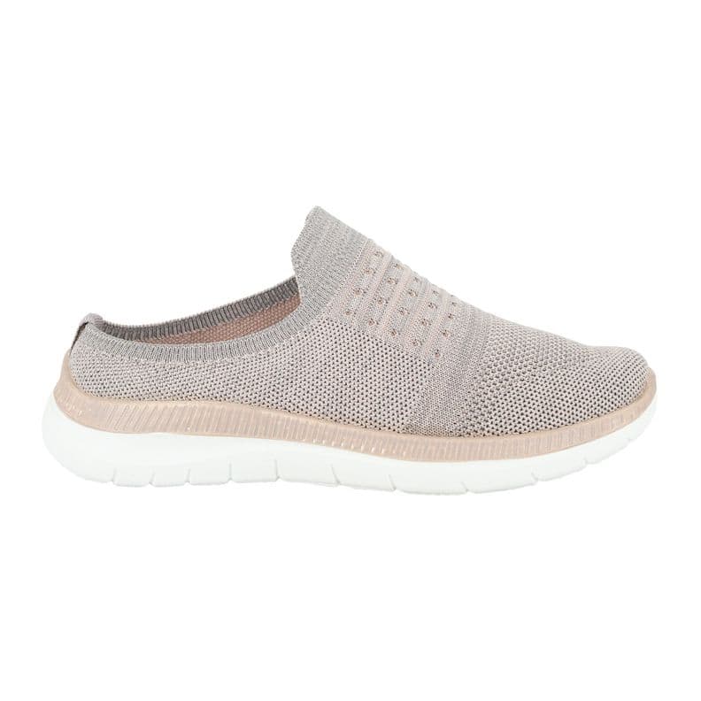 Zapatilla sin Talon Xena Taupe Alquimia CL 40
