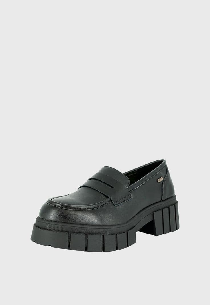 Mocasin Escolar Zaynab Negro Alquimia 39