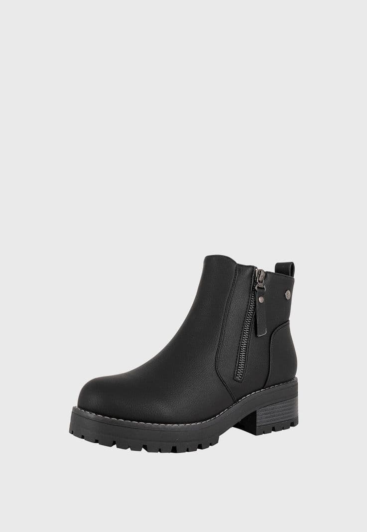 Botin Viole Negro Alquimia 38