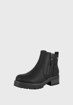 Botin Viole Negro Alquimia 35