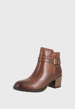 Botin de Cuero Francy Cafe Alquimia 35