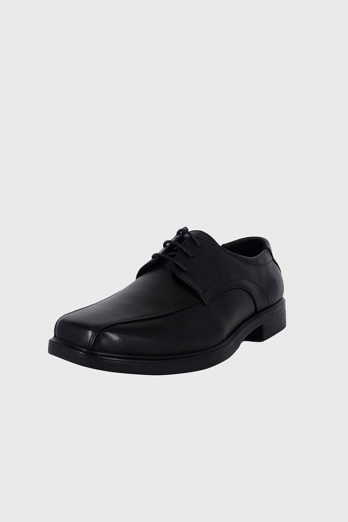 Zapato de Cuero Alcor Negro London Adixt CL 39