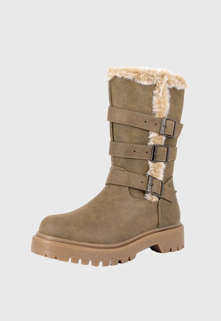 Bota Ider Khaki Bamboo Cafe Claro CL 35