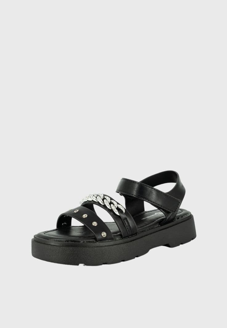 Sandalia Sandy Negro Bamboo CL 35