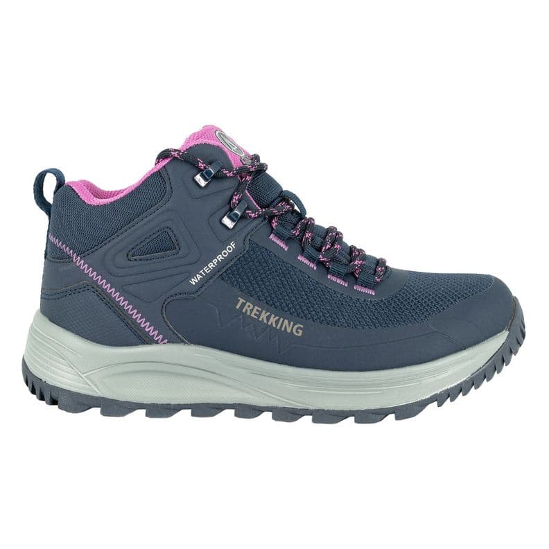 Botin Outdoor Waterproof Rosal Azul Alquimia 38