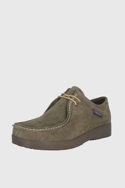 Zapato de Cuero Casual Tostado Thamrin London Adixt Cafe Claro CL 40