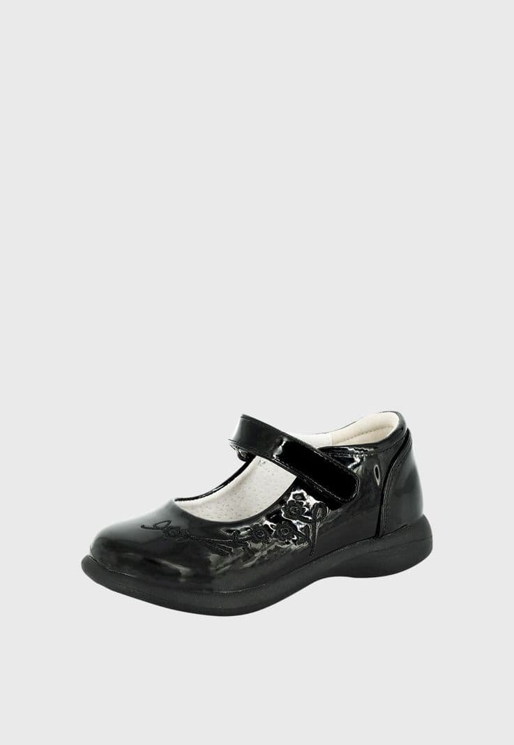 Zapato Cueca Nemesis Negro Charol Bamboo CL 28