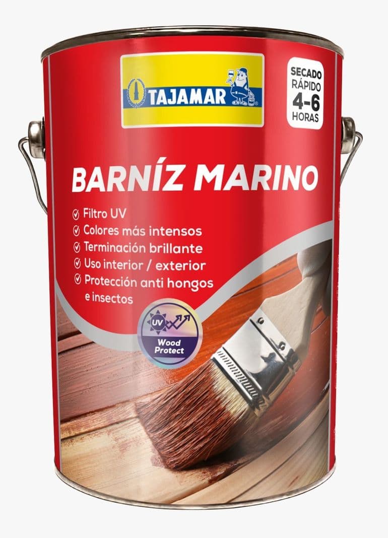 Barniz Marino Nogal Tajamar Galon Acero