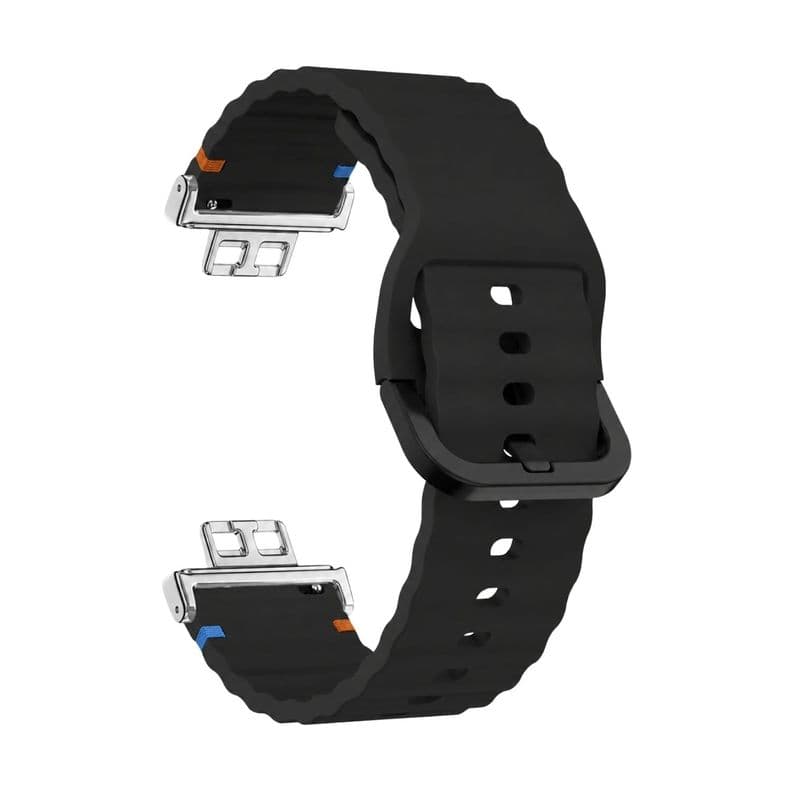 Correa Para Huawei Fit 1 - Silicona Sport Negro